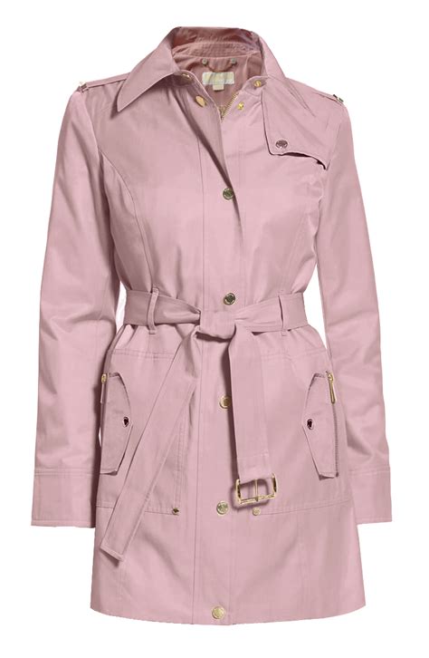 michael kors pink coat|michael kors coat women's.